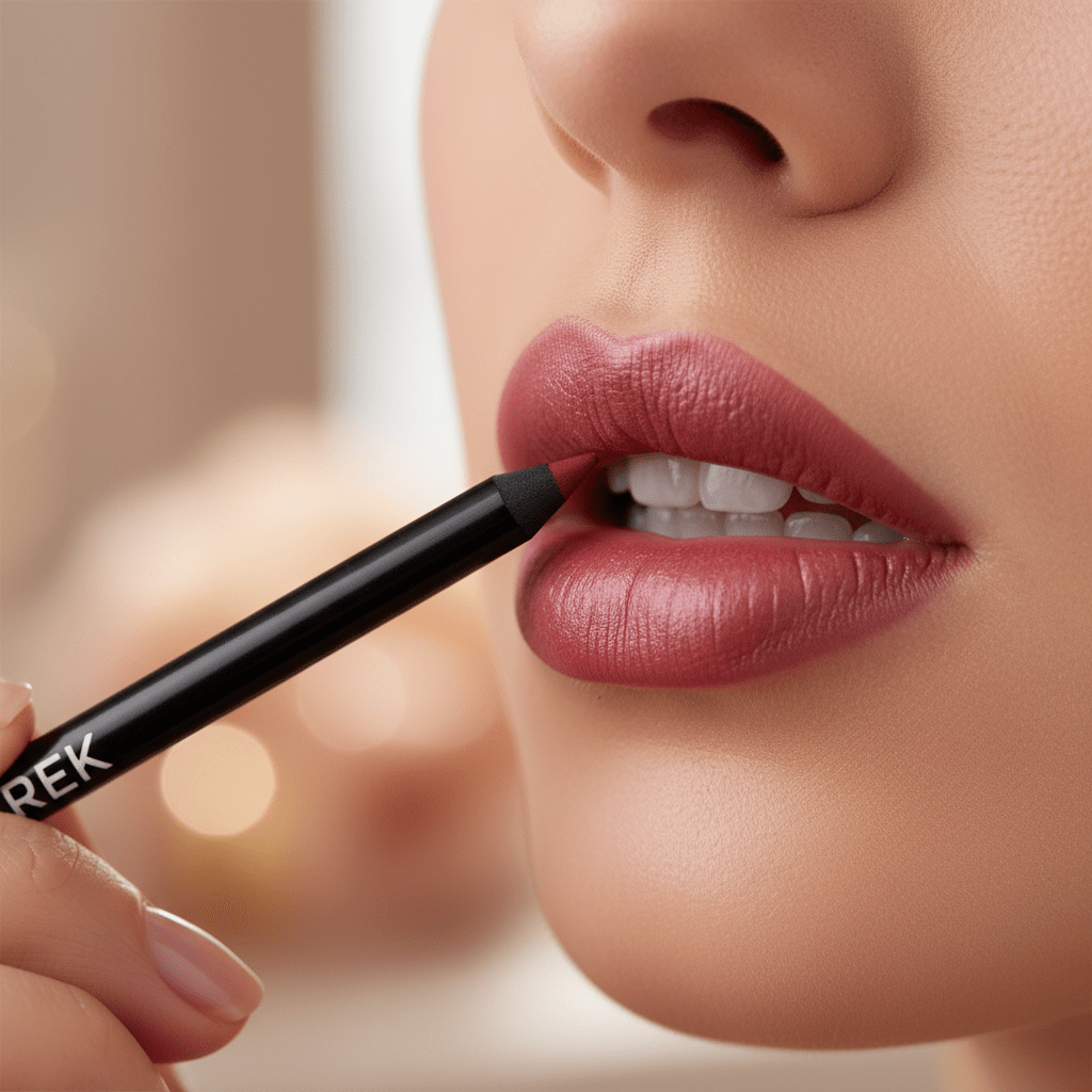 Holly Berry Gel Lip Liner – Bold, Defined Lips | REK Cosmetics | Luxury Clean Beauty by REK Cosmetics