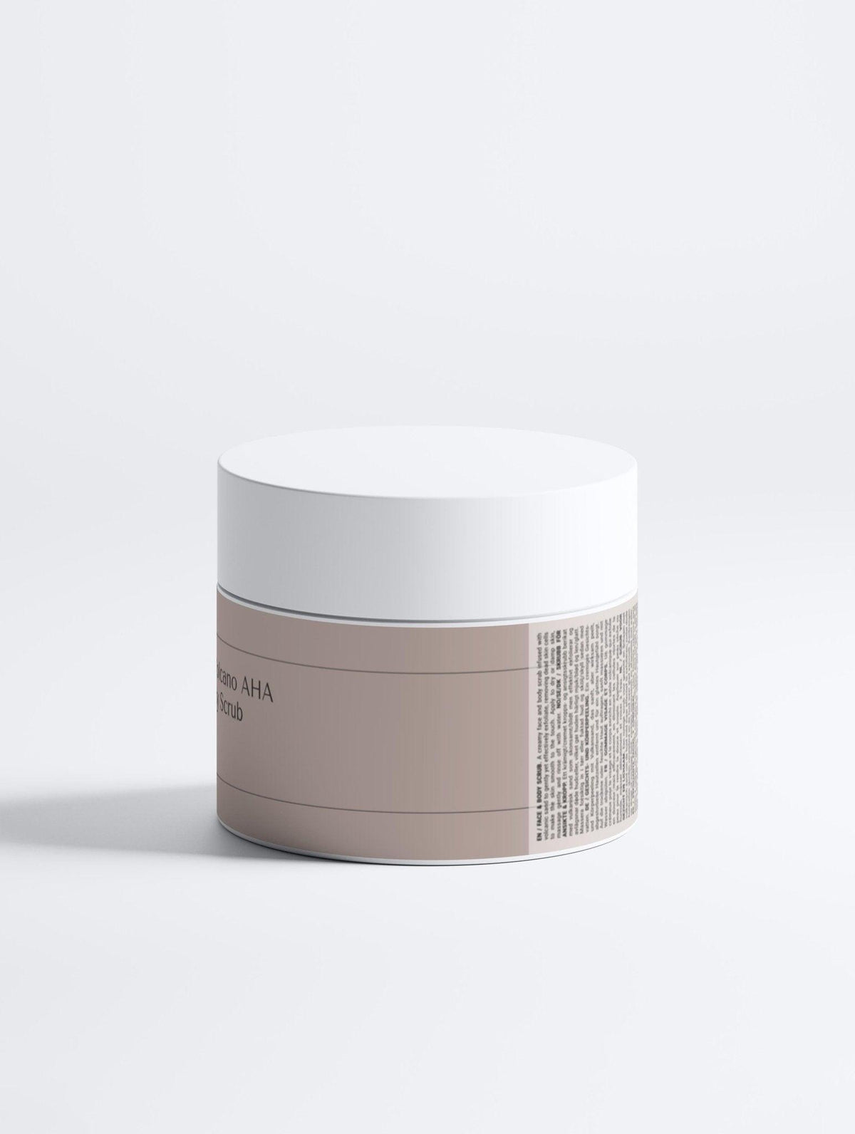 Icelandic Volcano AHA Face & Body Scrub | Luxury Clean Beauty by REK Cosmetics