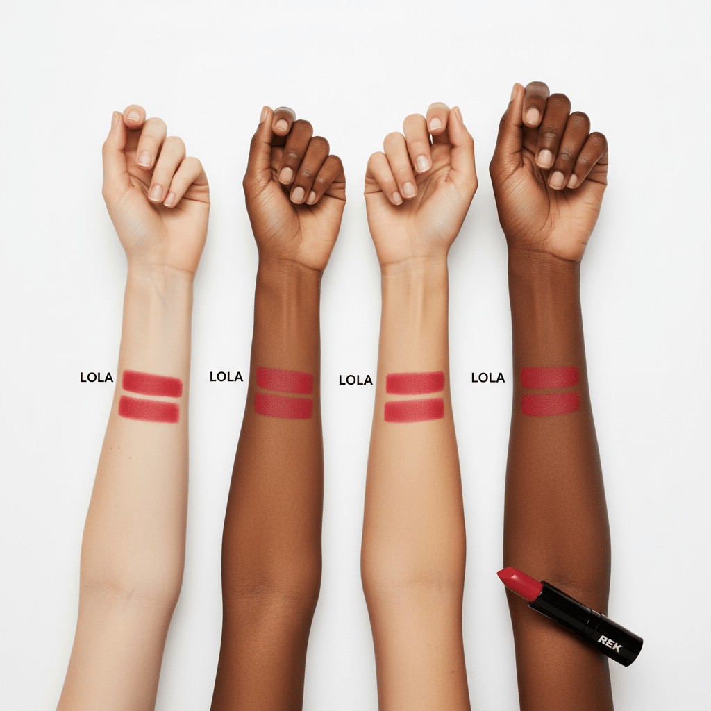 Lola | Luxury Matte Lipstick | REK Cosmetics | Luxury Clean Beauty by REK Cosmetics