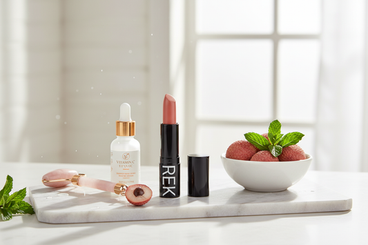 Lychee Lip Tint - Beauty Routine Setting