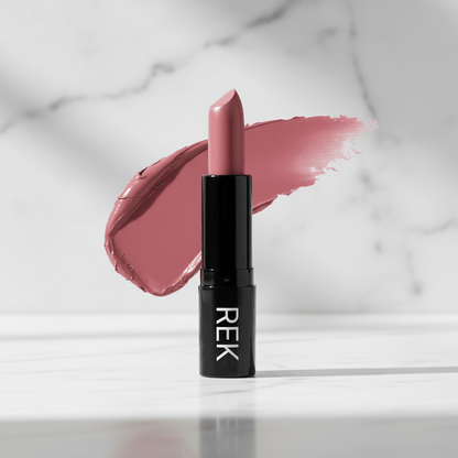Magical Mauve | Cream Lipstick | REK Cosmetics | Luxury Clean Beauty by REK Cosmetics