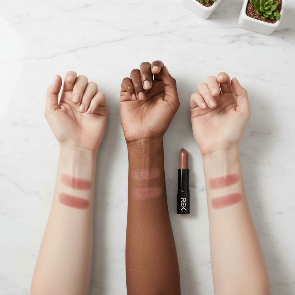 Magical Mauve | Cream Lipstick | REK Cosmetics | Luxury Clean Beauty by REK Cosmetics