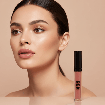 Mink Pink | Liquid Lipstick | REK Cosmetics | Luxury Clean Beauty by REK Cosmetics