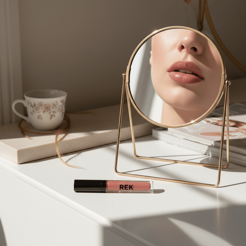 Mink Pink | Liquid Lipstick | REK Cosmetics | Luxury Clean Beauty by REK Cosmetics