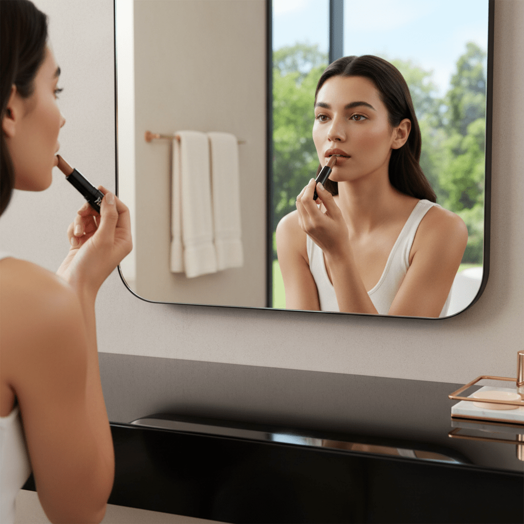 Naughty Nude | Cream Lipstick | REK Cosmetics | Luxury Clean Beauty by REK Cosmetics