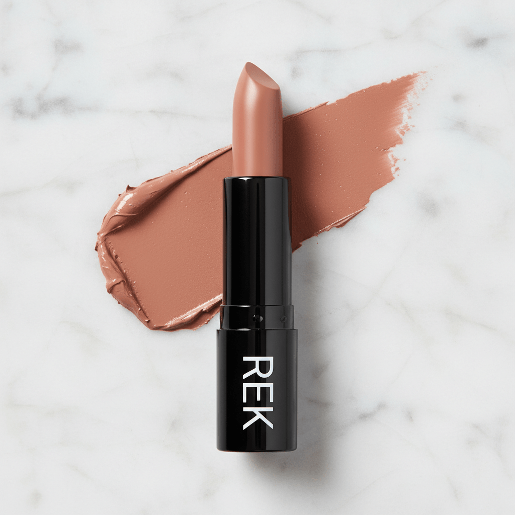 Naughty Nude | Cream Lipstick | REK Cosmetics | Luxury Clean Beauty by REK Cosmetics