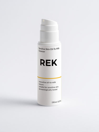 Oil - To - Milk Cleanser – Sensitive Skin Formula | Luxury Clean Beauty by REK Cosmetics