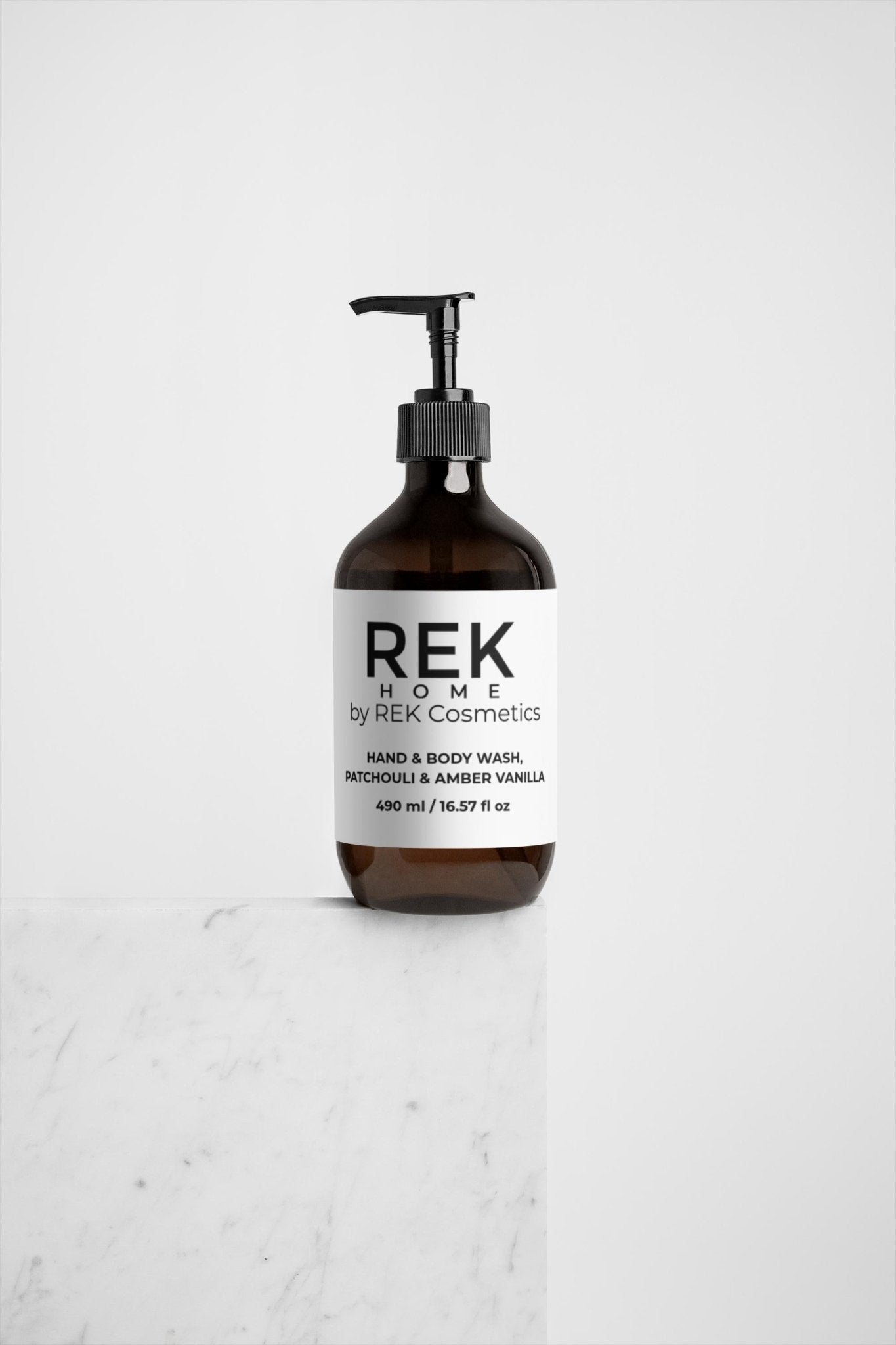Patchouli & Amber Vanilla Hand & Body Wash | Luxury Clean Beauty by REK Cosmetics