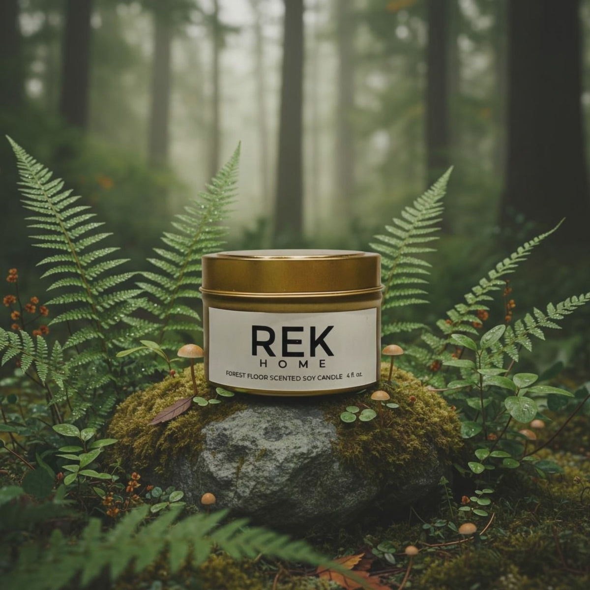 Forest Floor Soy Candle.
