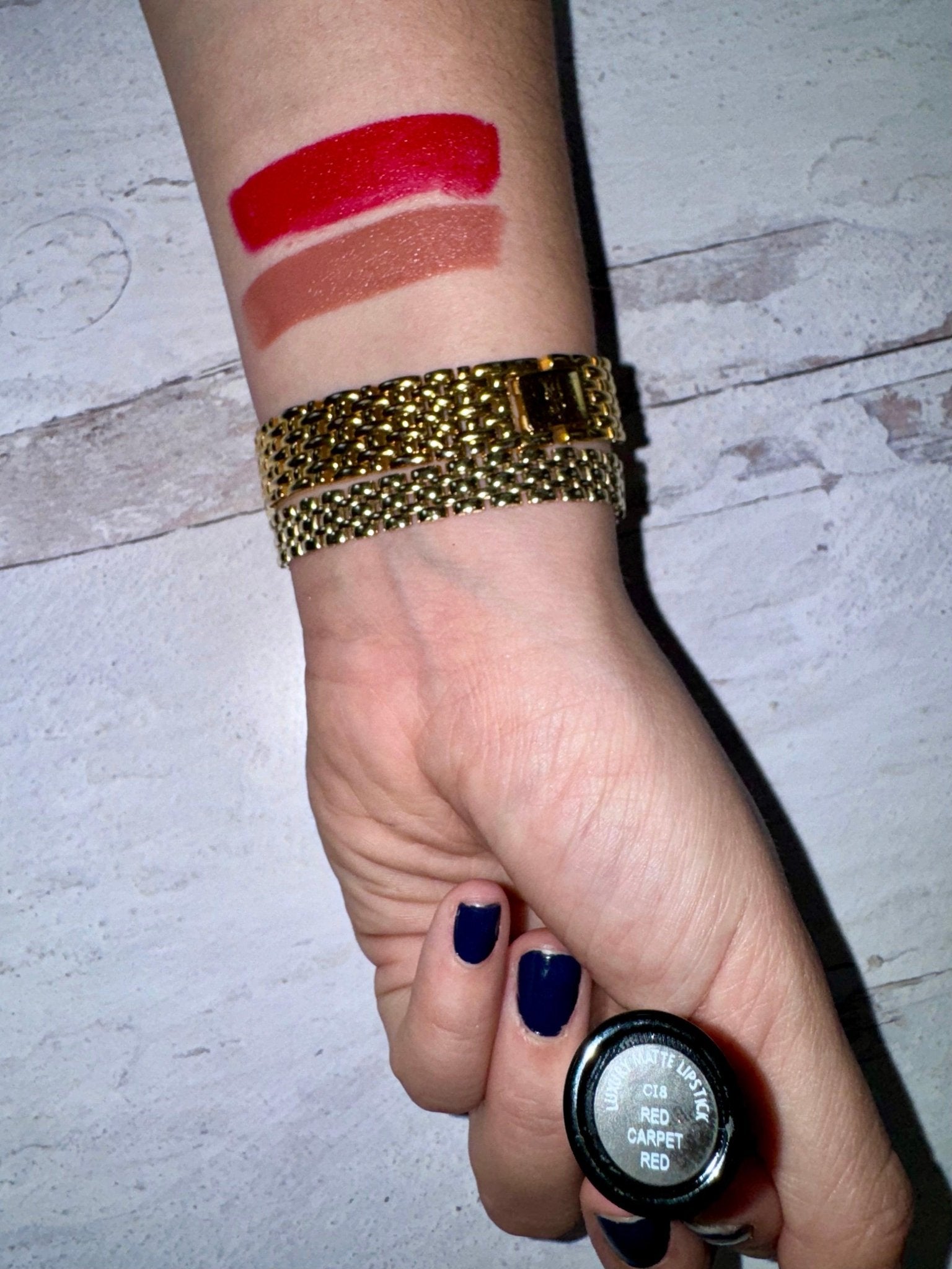 Red Carpet Red | Luxury Matte Lipstick | REK Cosmetics | Luxury Clean Beauty by REK Cosmetics