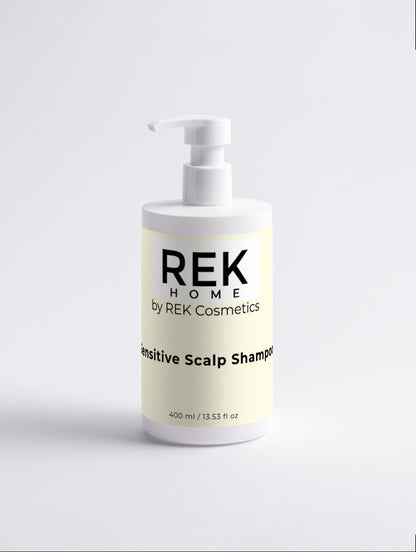 Sensitive Scalp Shampoo – Gentle, Nourishing Formula | Luxury Clean Beauty by REK Cosmetics
