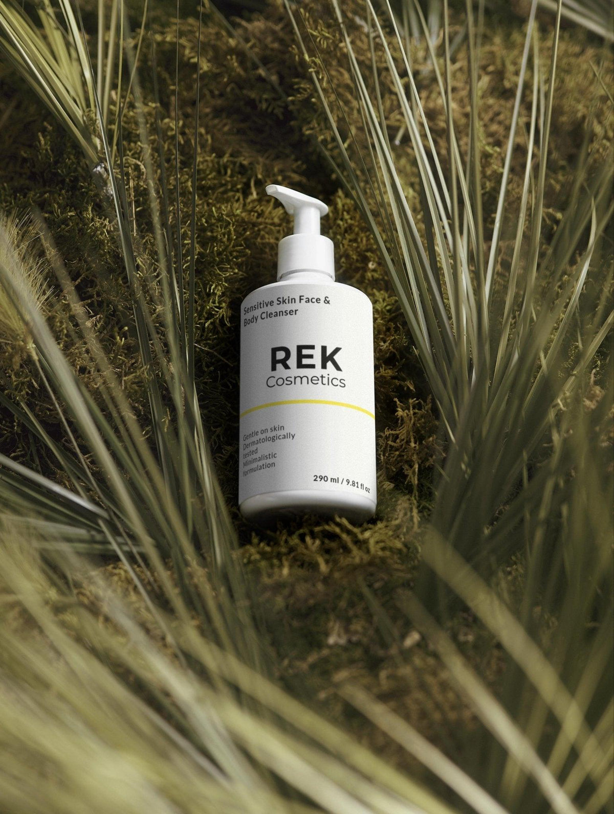 Sensitive Skin Face & Body Cleanser | Luxury Clean Beauty by REK Cosmetics