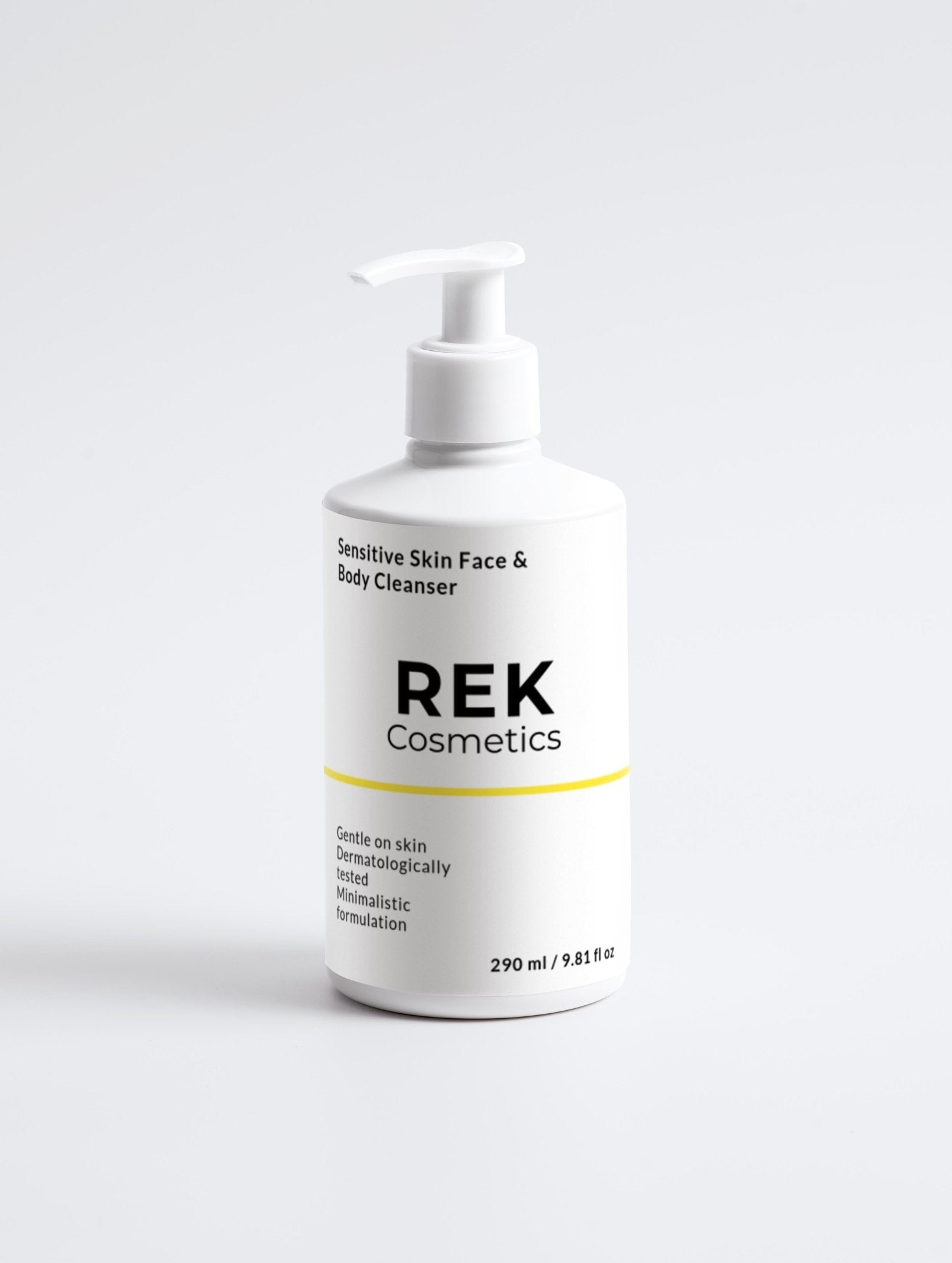 Sensitive Skin Face & Body Cleanser | Luxury Clean Beauty by REK Cosmetics
