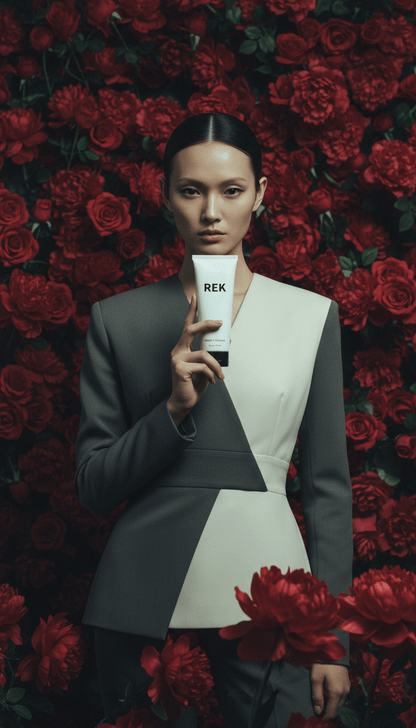 Vitamin C Cleanser – Brightening & Hydrating Face Wash | REK Cosmetics | Luxury Clean Beauty by REK Cosmetics