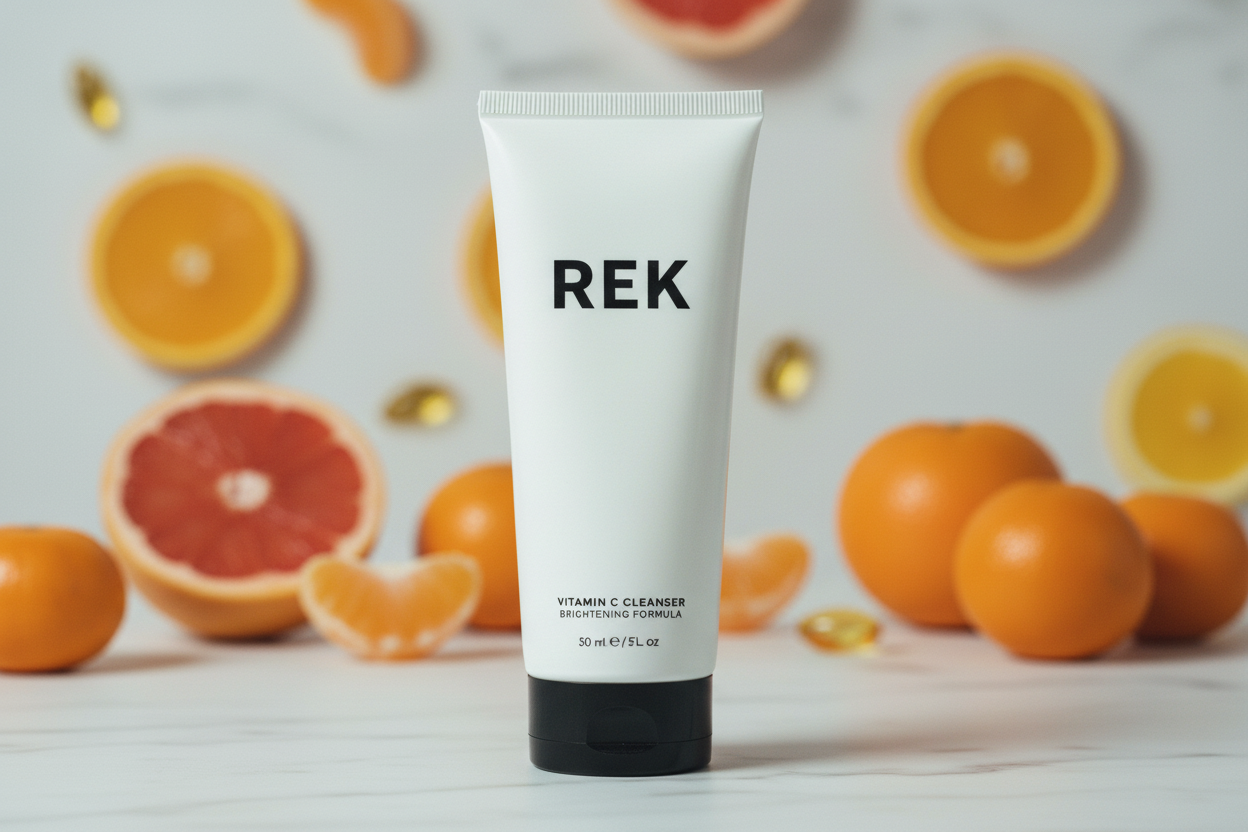 Vitamin C Cleanser - Close-up Lifestyle