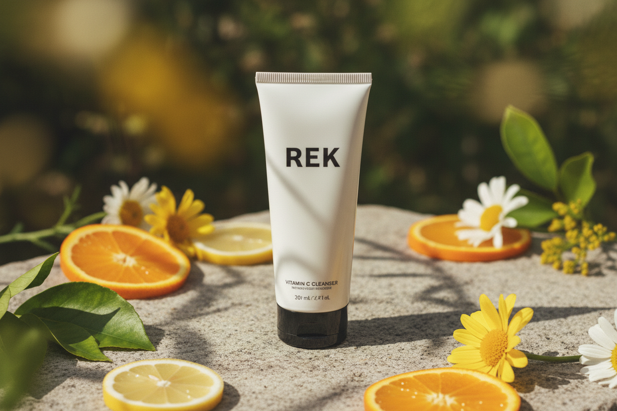 Vitamin C Cleanser - Natural Outdoor Close-up