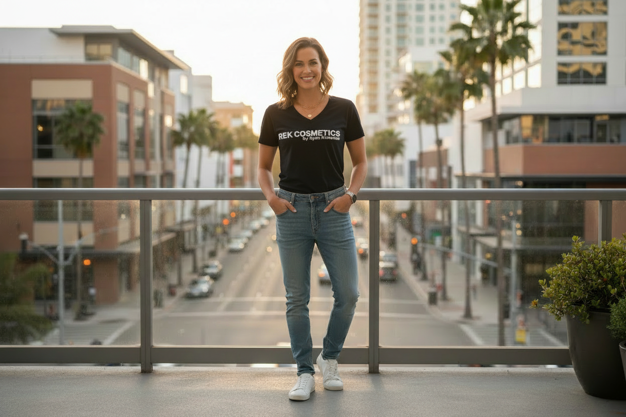 Women's V-neck - Lifestyle Worn