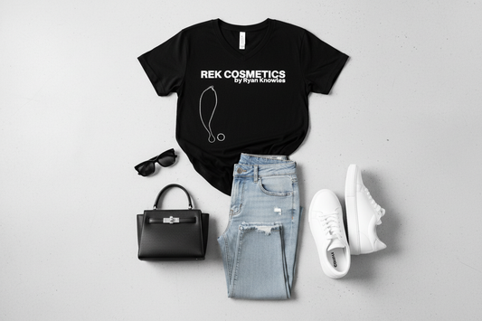 Women's V-neck - Styled Outfit