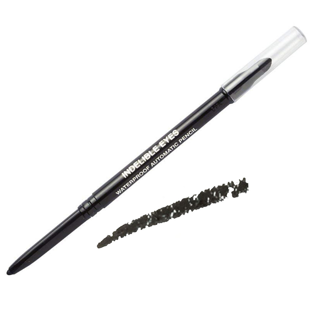 Pitch Black | Indelible Eye Auto Pencil | REK Cosmetics - Premium Eye Liner from REK Cosmetics - Just $17.10! Shop now at REK Cosmetics