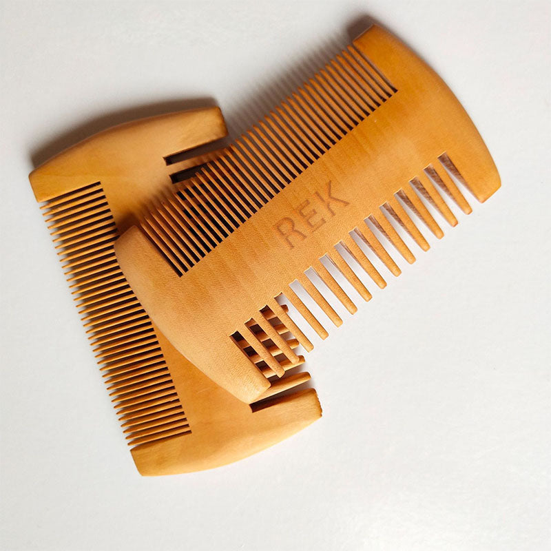 Sandalwood Beard Comb - REK Cosmetics