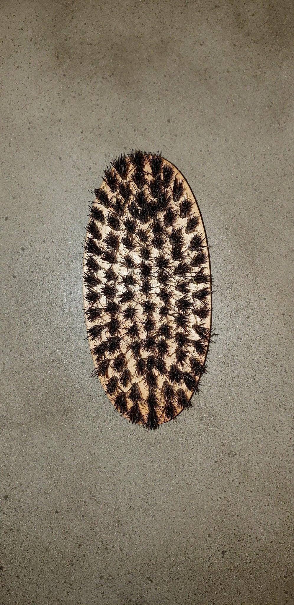 Boar Bristles Beard Brush | REK Cosmetics | Luxury Clean Beauty by REK Cosmetics