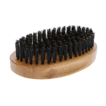 Boar Bristles Beard Brush | REK Cosmetics | Luxury Clean Beauty by REK Cosmetics