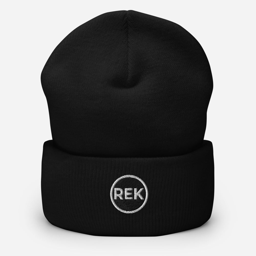 REK Cosmetics Cuffed Beanie | REK Cosmetics - Premium Hat from REK Cosmetics - Just $20! Shop now at REK Cosmetics