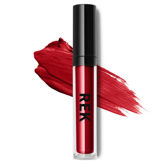 Red She Said | Liquid Lipstick Matte | REK Cosmetics | Luxury Clean Beauty by REK Cosmetics