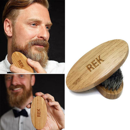 REK Beard Brush and Comb Kit | REK Cosmetics | Luxury Clean Beauty by REK Cosmetics
