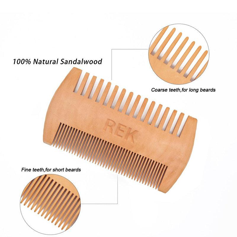 REK Sandalwood Beard Comb | REK Cosmetics | Luxury Clean Beauty by REK Cosmetics