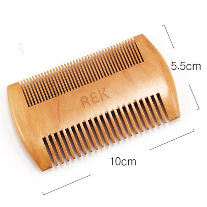 REK Sandalwood Beard Comb | REK Cosmetics | Luxury Clean Beauty by REK Cosmetics