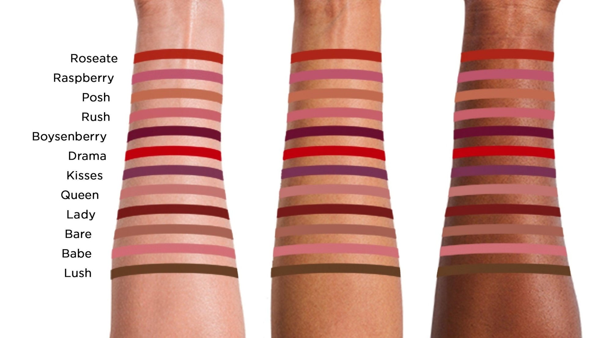 Velvet Lip Liners | REK Cosmetics | Luxury Clean Beauty by REK Cosmetics